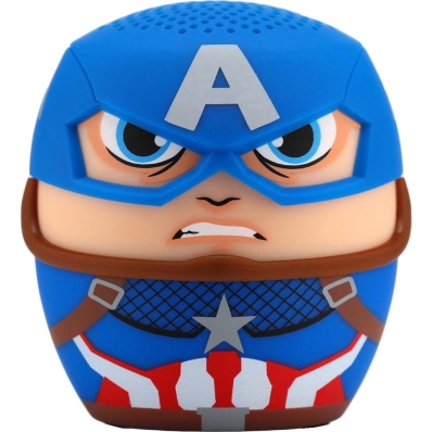Caixa de som Speaker Bitty Boomers Marvel Captain America 2"
