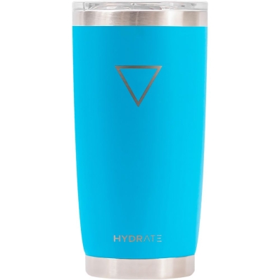 Copo Termico Hydrate 600 com Tampa - Azul Pacifico 591ML