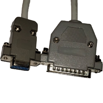 Cabo Conversor Serial DB25 Macho para DB9 Femea