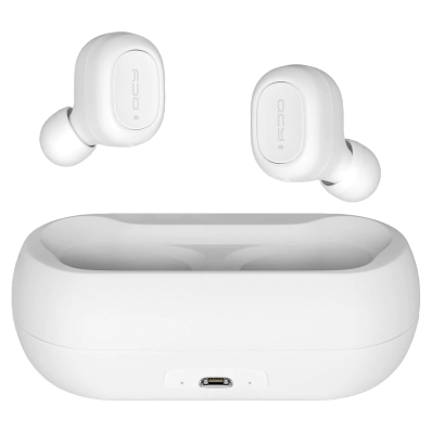 Fone de Ouvido QCY T1C Twe Earphones - Branco