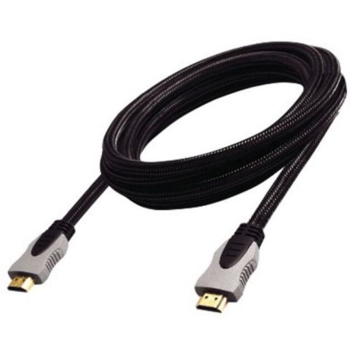 Cabo HDMI Satellite AL-22 Preto/Cinza (2 Metros)