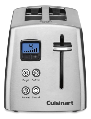 Torradeira Cuisinart Cpt-415p1 Countdown Metal, 2 Fatias, Br