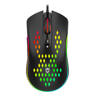 Mouse Gamer Satellite A-GM07 RGB / 6400 Dpi - Preto