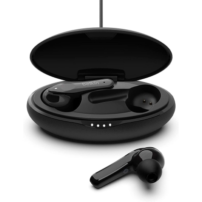 Fone de Ouvido Belkin In-Ear Soundform Freedom True Wireless Preto - PAC001BTBK-GR