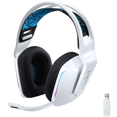 Fone de Ouvido Gamer Logitech G733 K/Da Edition Lightspeed Sem Fio RGB (981-000989)
