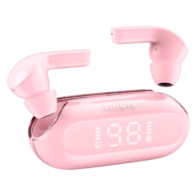 Fone de ouvido Mibro Earbuds 3 XPEJ006 Bluetooth Pink