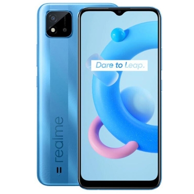 Smartphone Realme C11 RMX3231 (2021) Dual Sim 2GB+32GB 6.52" Os 11 - Cool Blue