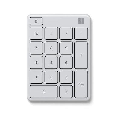 Teclado Numerico Microsoft Bluetooth Glacier - 23O-00031