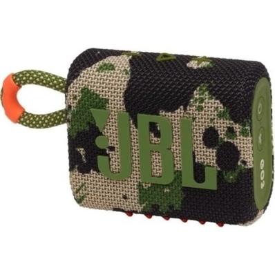 Caixa de Som JBL GO3 BT Camuflado Squad