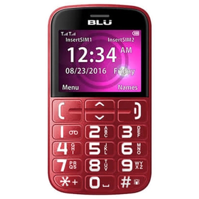 Celular Blu Joy J012 Dual 32 MB - Vermelho