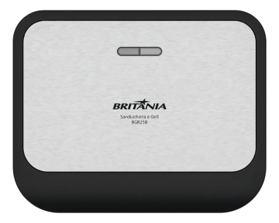 Sanduicheira e Grill Britânia BGR25B 2 em 1 750W