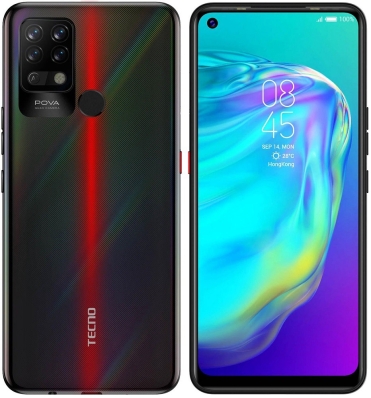 Smartphone Tecno Pova LD7 Lte Dual Sim 6.8" 6GB/128GB Black