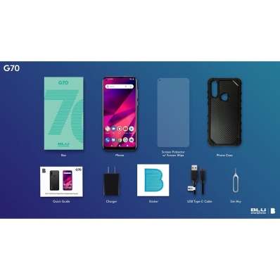 Smartphone Blu G70 Lte Dual Sim 6.4" 2/32GB 13+2/8MP Blue