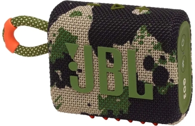 Caixa de Som JBL Go 3 Bluetooth Camuflado Squad