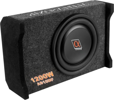 Subwoofer Alphasonik Down Firing Enclosure AS-10DF 10" 1200WATTS