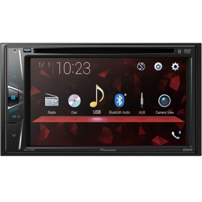 Som de carro Pioneer AVH-G225BT DVD - Preto
