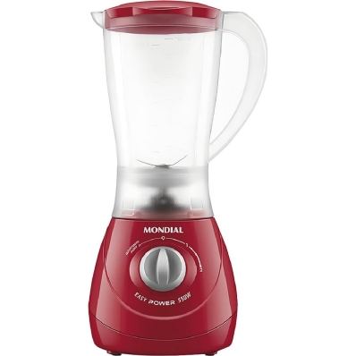 Liquidificador Mondial Easy Power L-550R 550 W 220V - Vermelho 1.5L