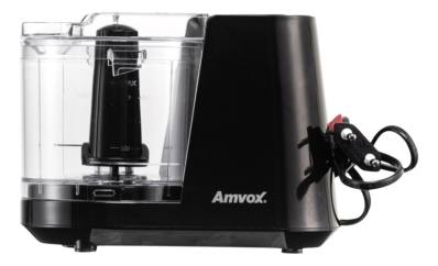 Mini Processador De Alimentos 100w Apr 1001 Black Amvox