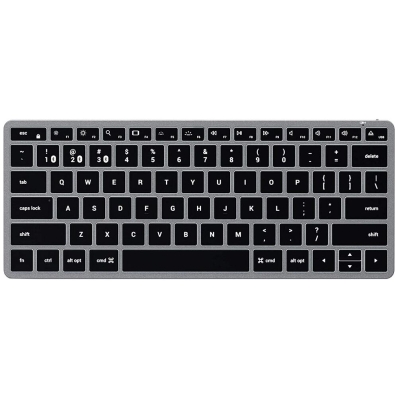 Teclado Satechi Slim X1 Aluminio Bluetooth para Mac ST-BTSX1M - Ingles