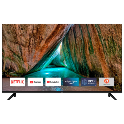 TV Mtek MK43FSAH LED / Tela 43" / Full HD / Smart / HDMI / USB / Wifi / - Preto
