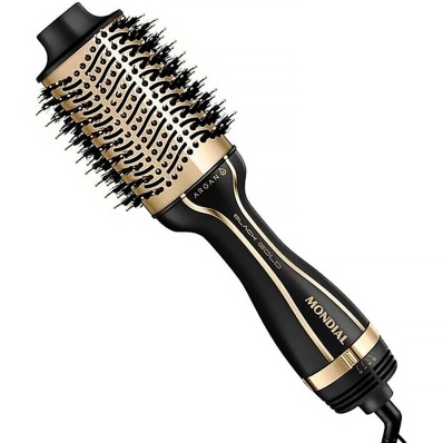 Escova Secadora Mondial ES-15 Argan 1300 W Bivolt - Preto/Dourado