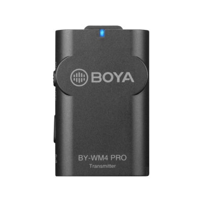 Microfone Boya BY-WM4 PRO-K6 Sem Fio - Preto