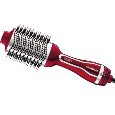 Escova Secadora Mondial ES-07 1200 W 110V - Vermelho/Prata
