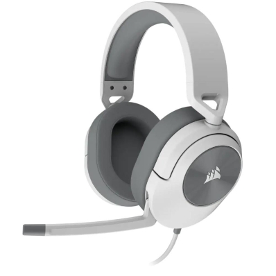 Fone de Ouvido Gamer Corsair HS55 Estereo de 3.5MM - Branco (CA-9011261-Na)