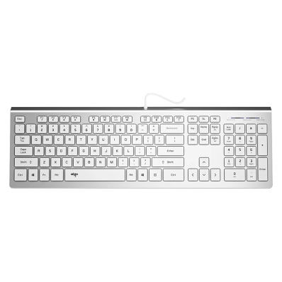 Teclado Mecanico Aigo V700 / USB Extension - Prata
