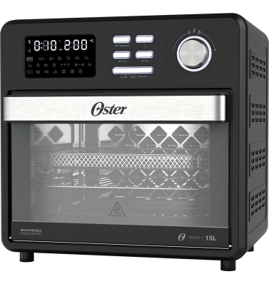 Forno e fryer 15l Oster multifunções 10 em 1 OFOR160-127