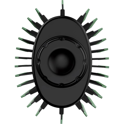 Escova Secadora Ga.Ma Avocado 914-3800 220V - Preto/Verde