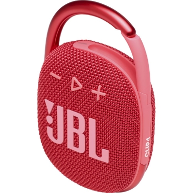 Caixa de Som Portatil JBL Clip 4 - Vermelho