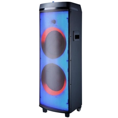 Caixa de som Speaker Portatil Quanta QTSBT1000 com Luzes LED
