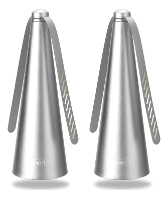 Kit 2 Ventilador Repelente De Insetos Mori Diâmetro 39 Cm Estrutura Prata