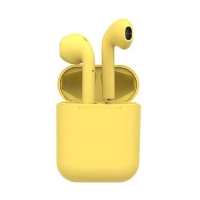 Fone de ouvido Ear Keen Inpods 12 True Wireless BT V5.0 Yelo