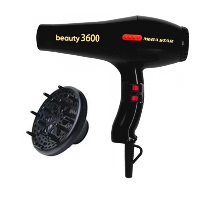 Secador de Cabelo Mega Star SC-226 220V Black