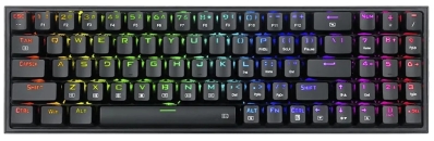 Teclado Gaming Redragon Pollux Pro K628RGB-Pro (Ingles - 3 Modos) Switch Red