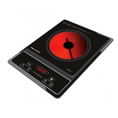 Fogao Eletrico Mega Star ER58A Infra-Red BLK