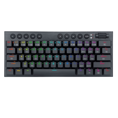 Teclado Redragon K623-RGB Horus Mini / com Fio - Preto (Usa - Red)