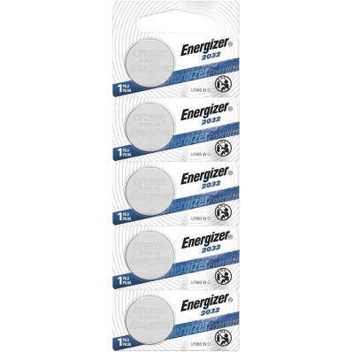 Bateria de Litio Energizer CR2032 3V (5 Unidades)
