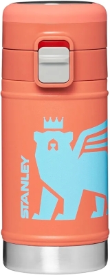 Garrafa Termica Stanley The Flowsteady Bear Cub Bottle 10-10821-045 (355ML) Grapefruit Cub