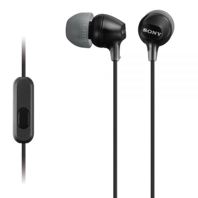 Fone de ouvido Sony MDR-EX15AP Preto