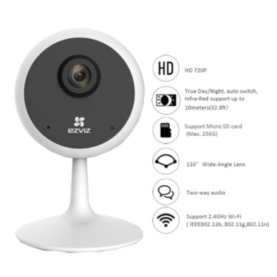 Camera IP Ezviz Wifi CS-C1C-D0-1D1WFR 720P 2.8MM