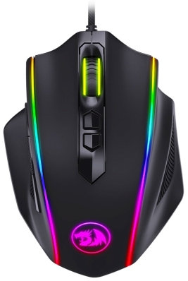 Mouse Gamer Redragon Vampire M720-RGB com Fio - Preto