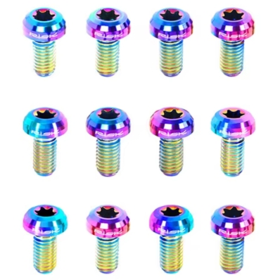 Parafuso Titânio Rotor Freio Disco Bike Mtb Pacote C/ 12un