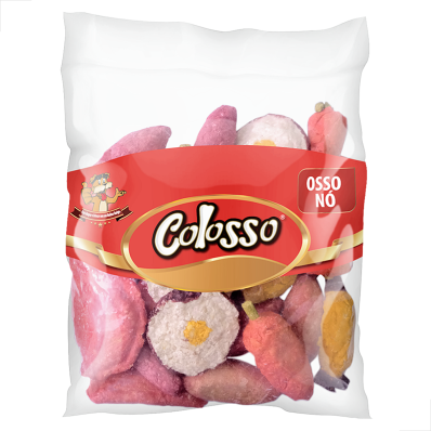 Osso Comest&iacute;vel para C&atilde;es Colosso Fantasia Misto 1 kg