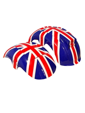 Conjunto Para-lamas Inglaterra Refletivo - Peças Scooter Eletrica
