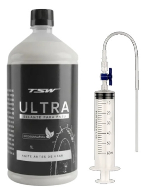 Selante Tubeless Para Pneu Bike Tsw 1 Litro + Aplicador