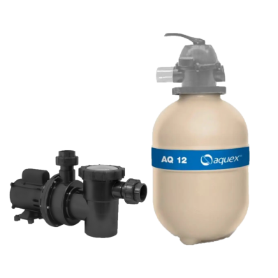 Kit Bomba 1/3 CV Filtro Piscina Aquex AQ12 at&eacute; 28000L Bivolt