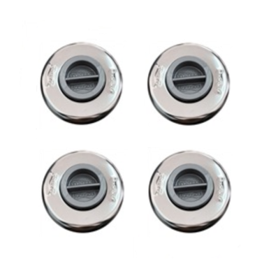 Kit 4 Dispositivo de Aspira&ccedil;&atilde;o Inox 316 50mm Sodramar 